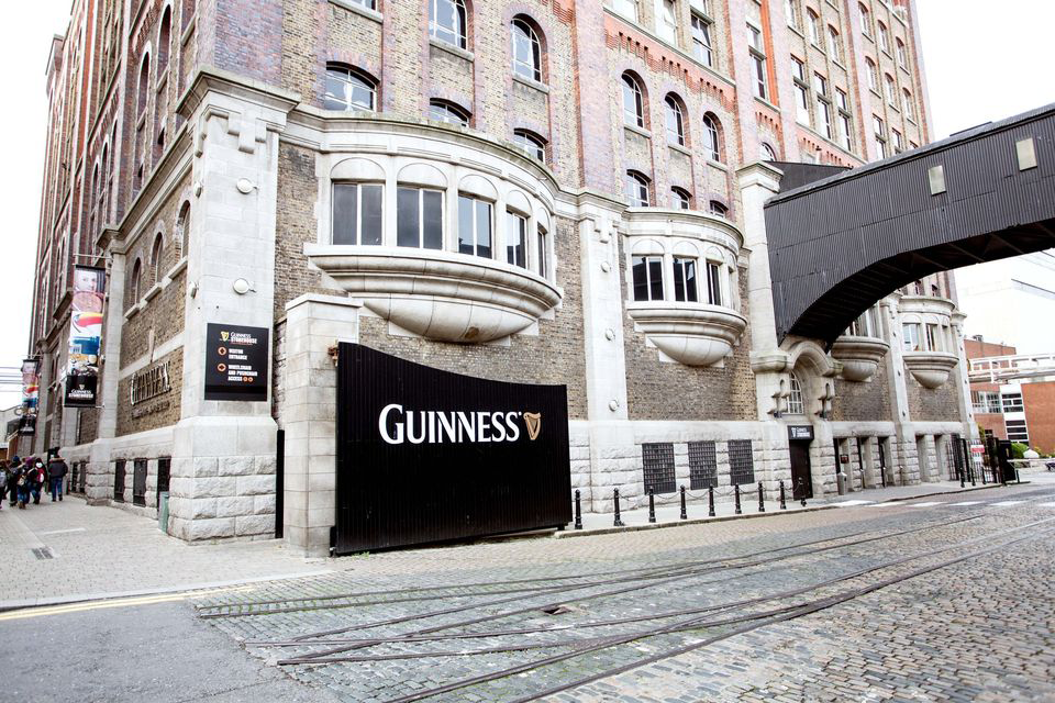 爱尔兰都柏林 健力士啤酒展览馆guinness storehouse门票(含一品脱