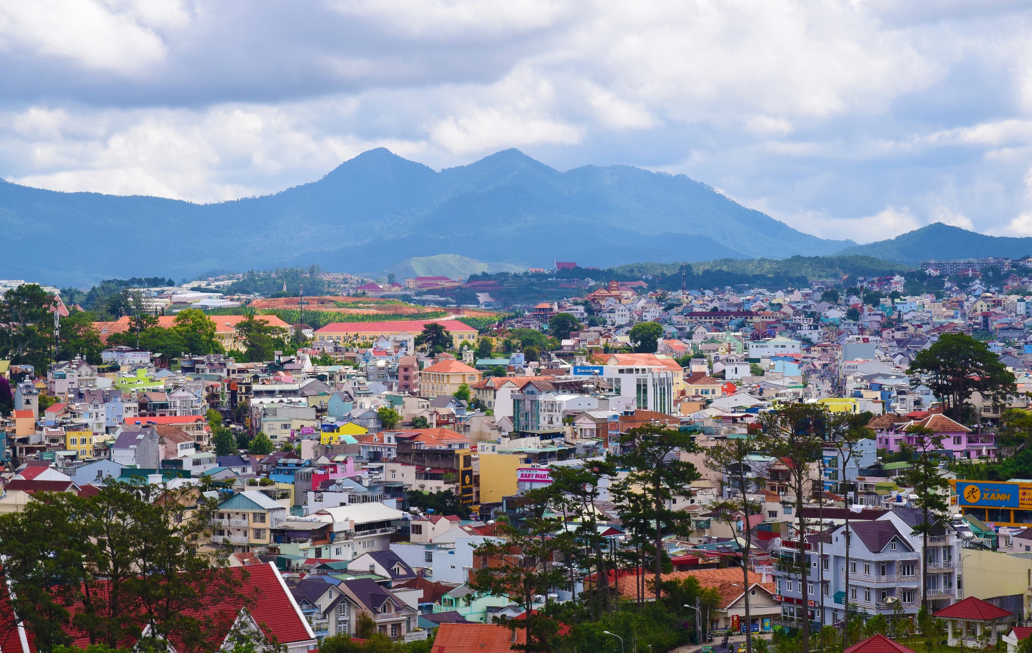 越南私藏的"法国"-大叻轻奢玩法,爱上她彩色的屋