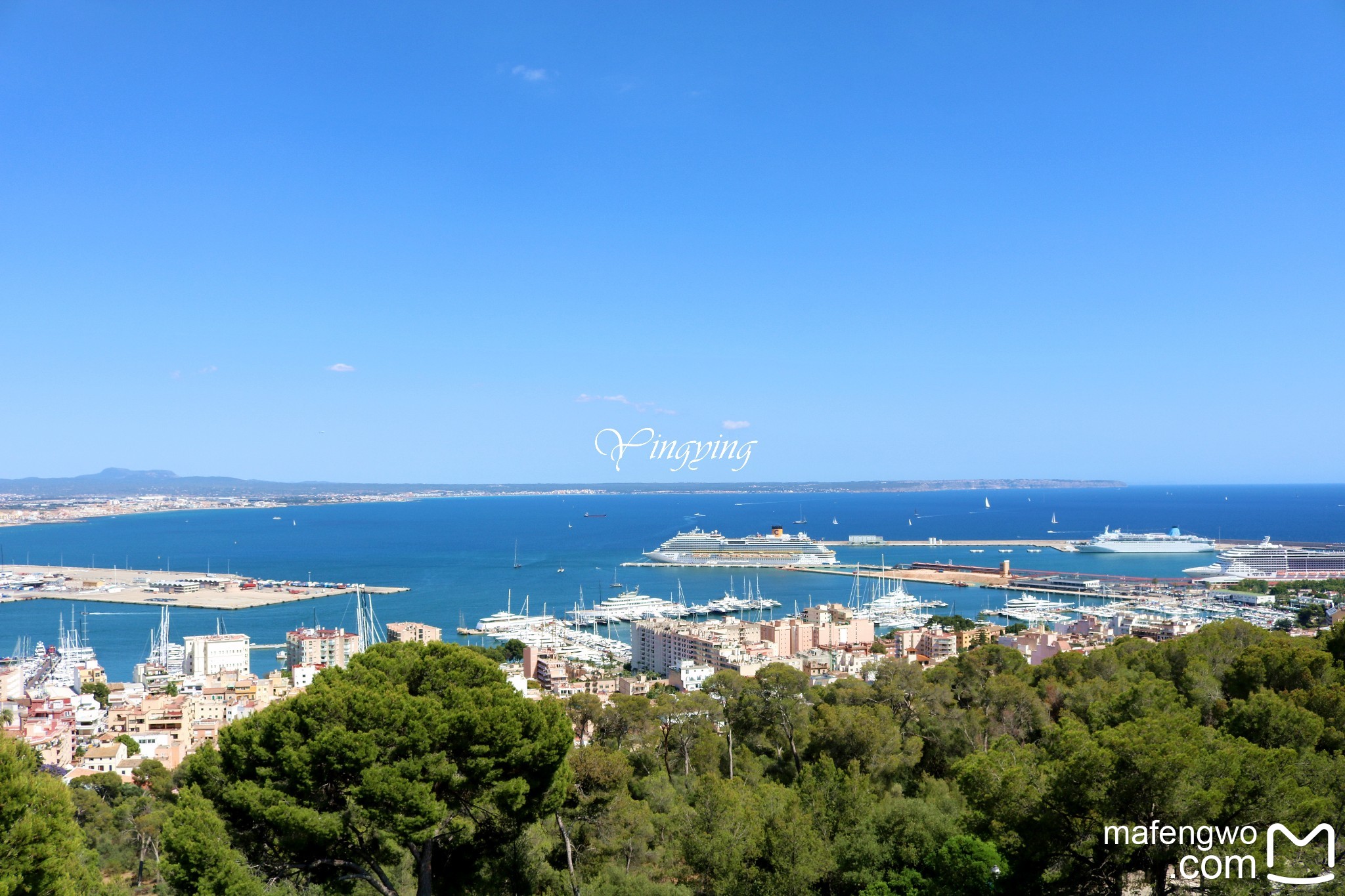 西班牙马略卡岛帕尔马 | 地中海的那抹蓝 | 阳.