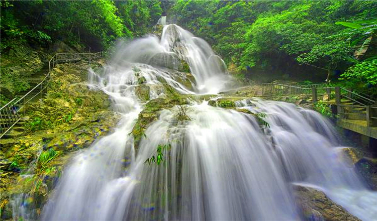 廣東 清遠 天子山瀑布自然景區