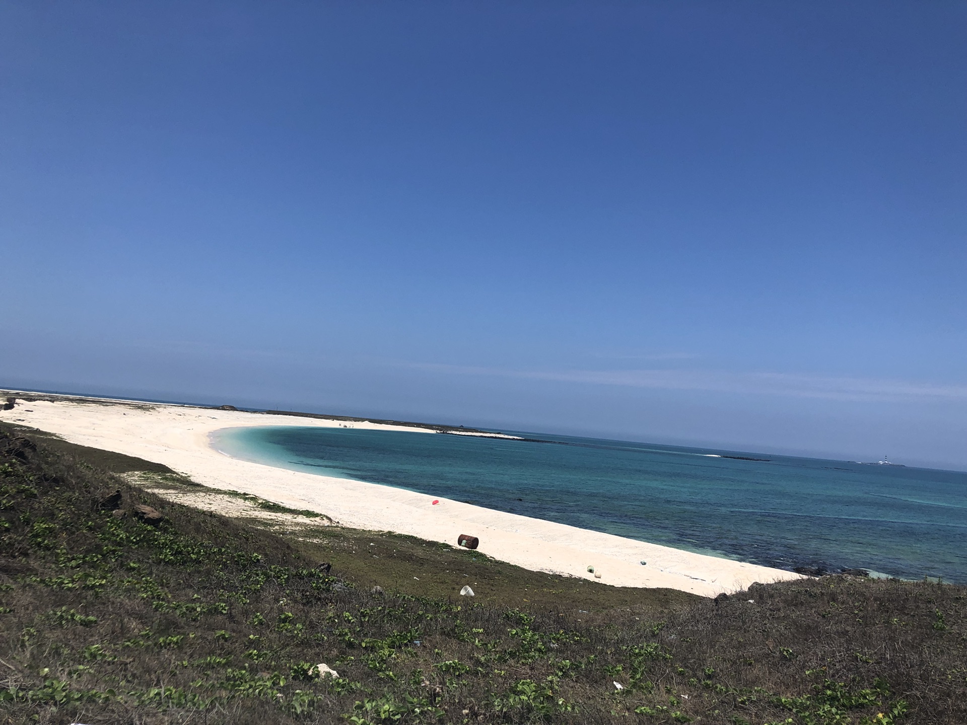 美丽的澎湖吉贝岛