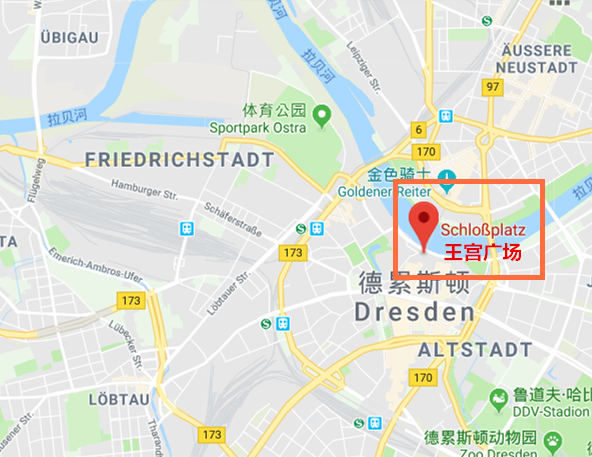 德国德累斯顿 自行车英文导览城市游(途径宫殿广场 德累斯顿大花园