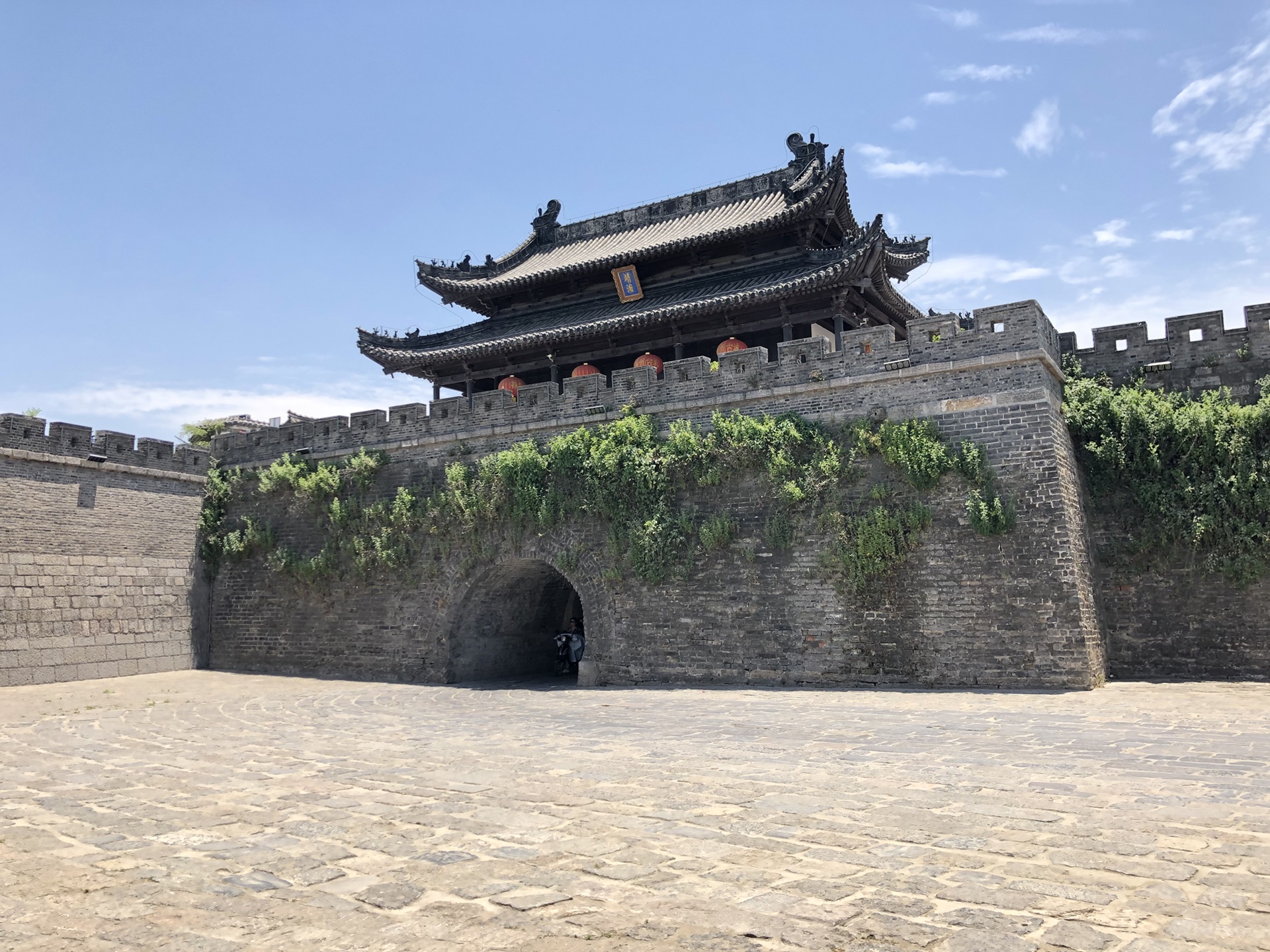 走街串巷5寿县古城墙紫气东来聚寿州