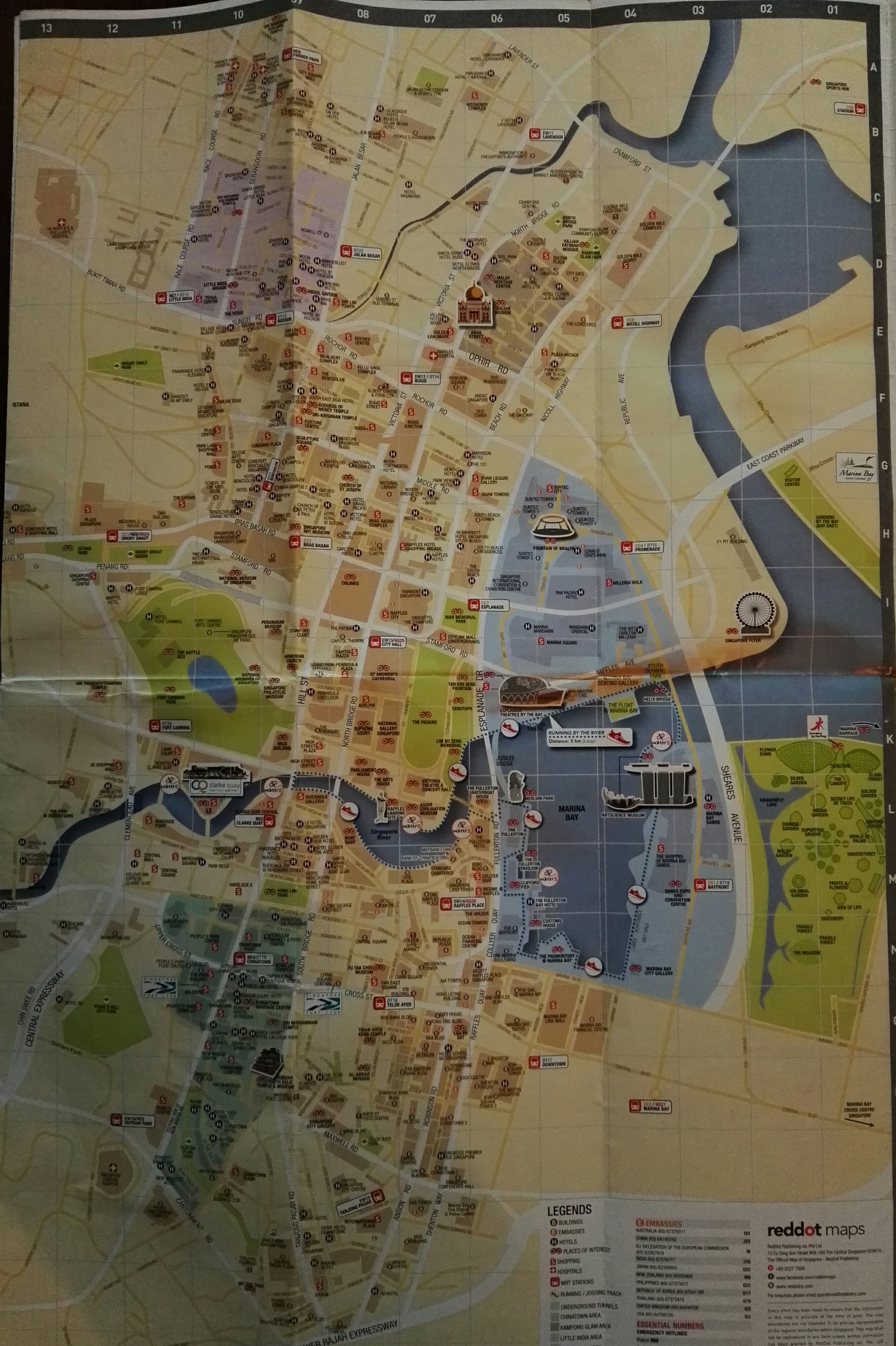 2018-04-03 克拉码头,牛车水一线,小印度,哈芝巷一线,鱼尾狮,滨海湾