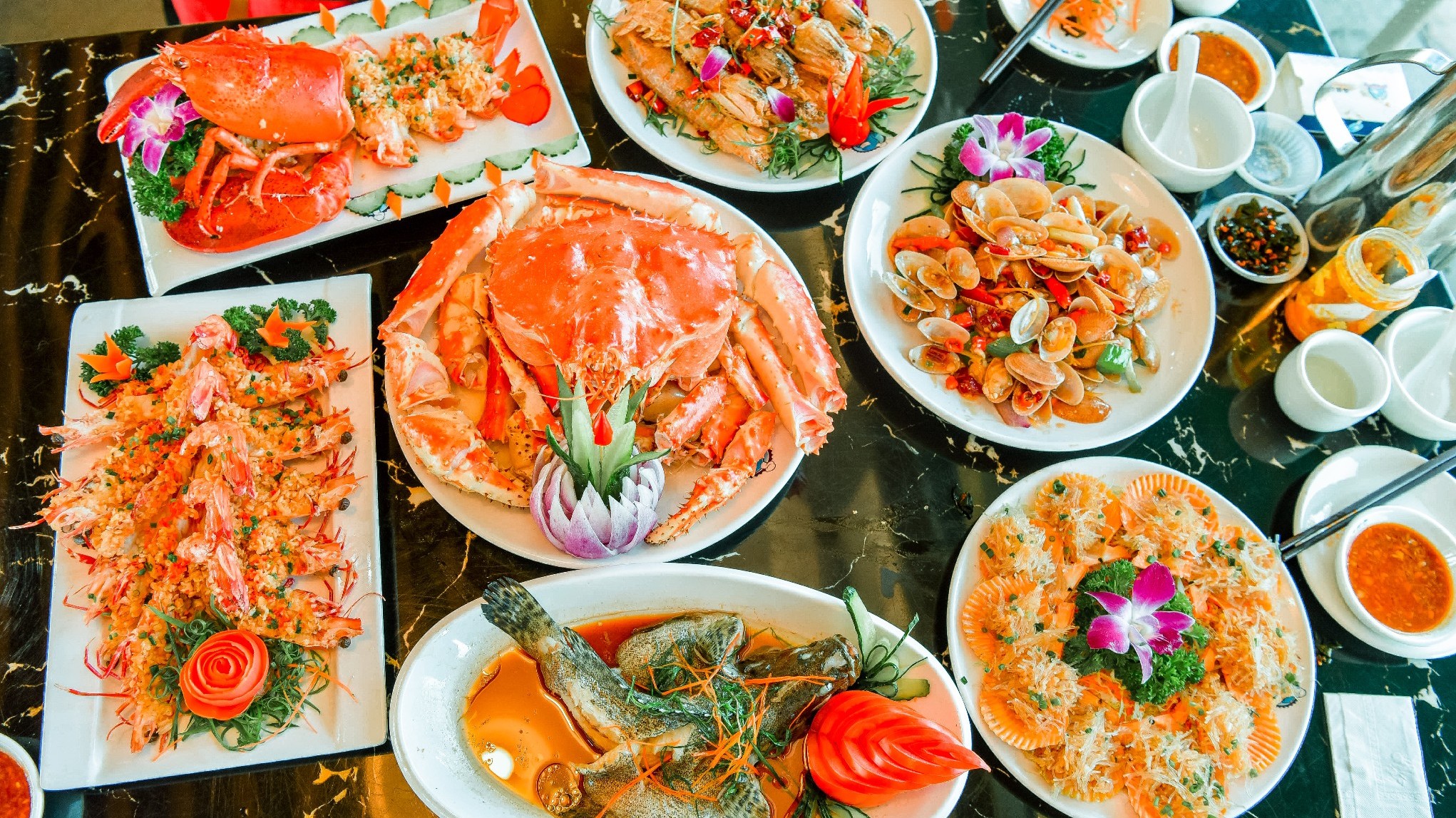 三亚海鲜大餐