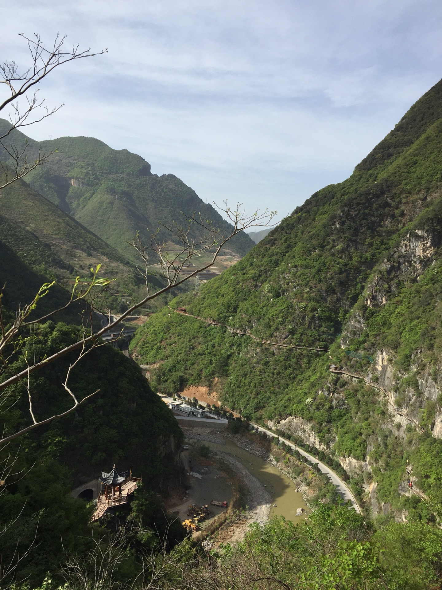 4月柞水古道嶺