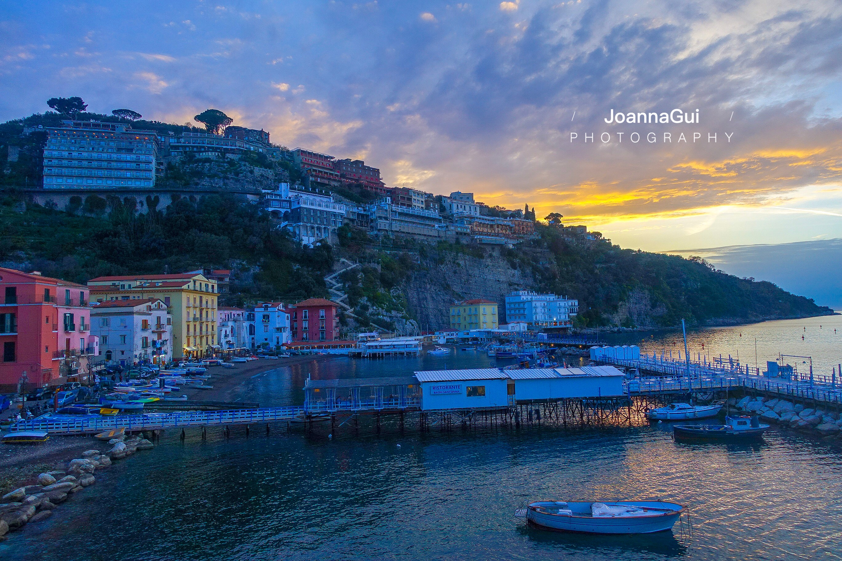 索伦托玛丽娜小港口