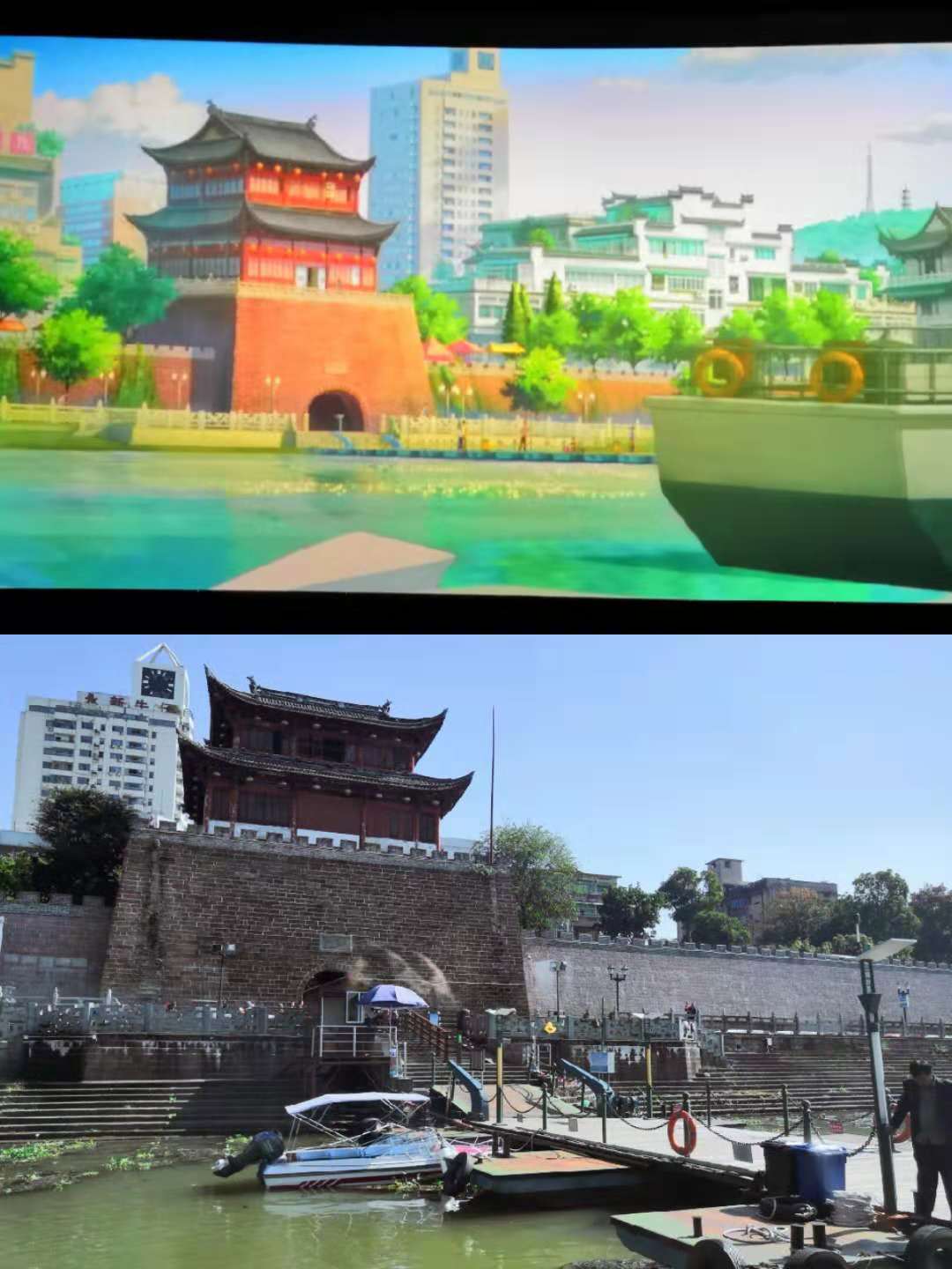 浙江兰溪,昨日青空