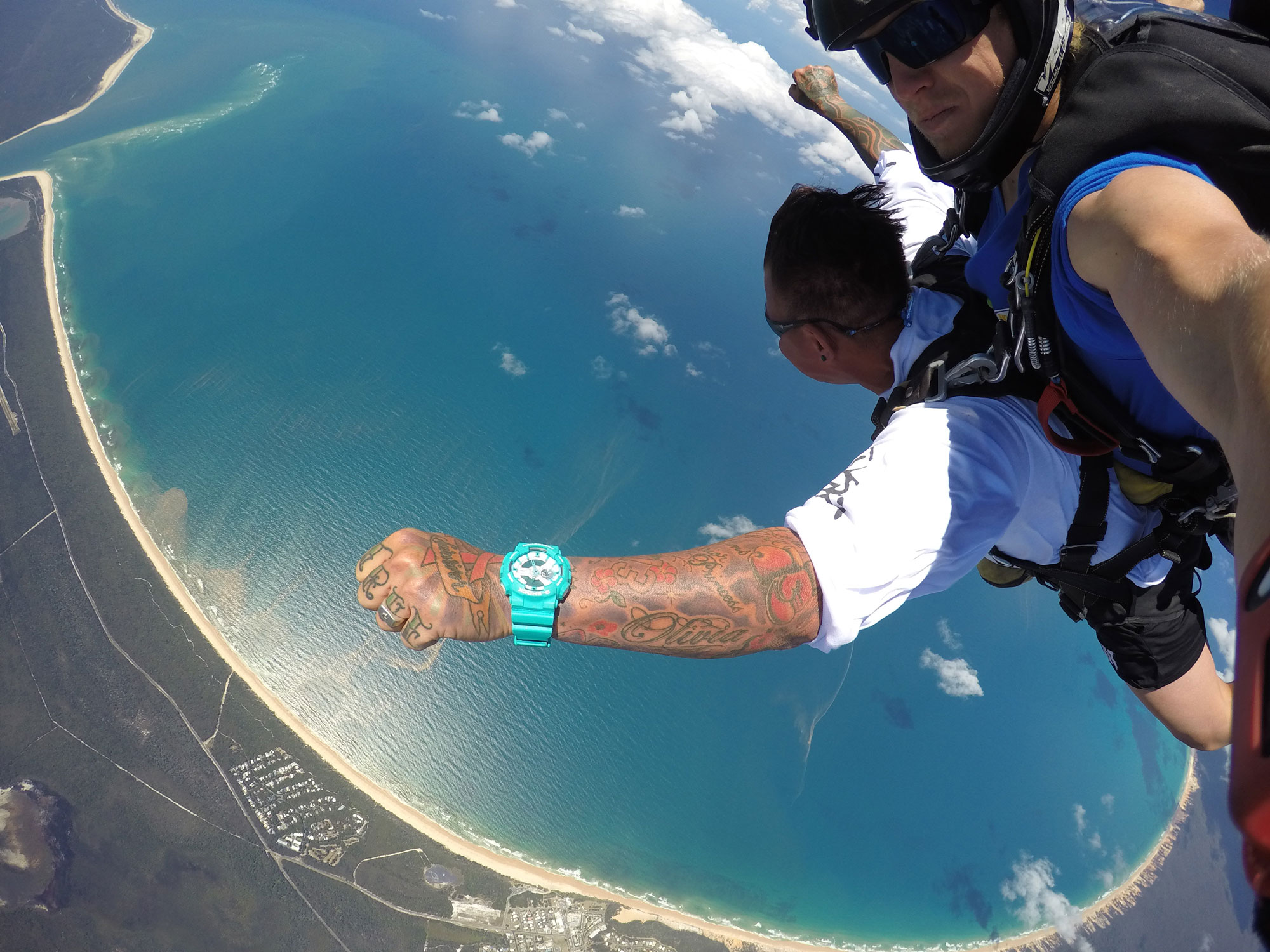 布里斯班费沙岛/布莱比岛高空跳伞(体验永生难忘的自由落体运动)