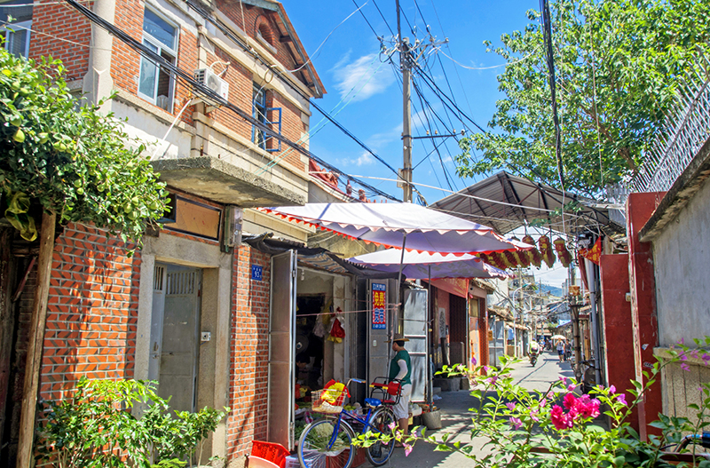              甲第巷一直走到欧阳