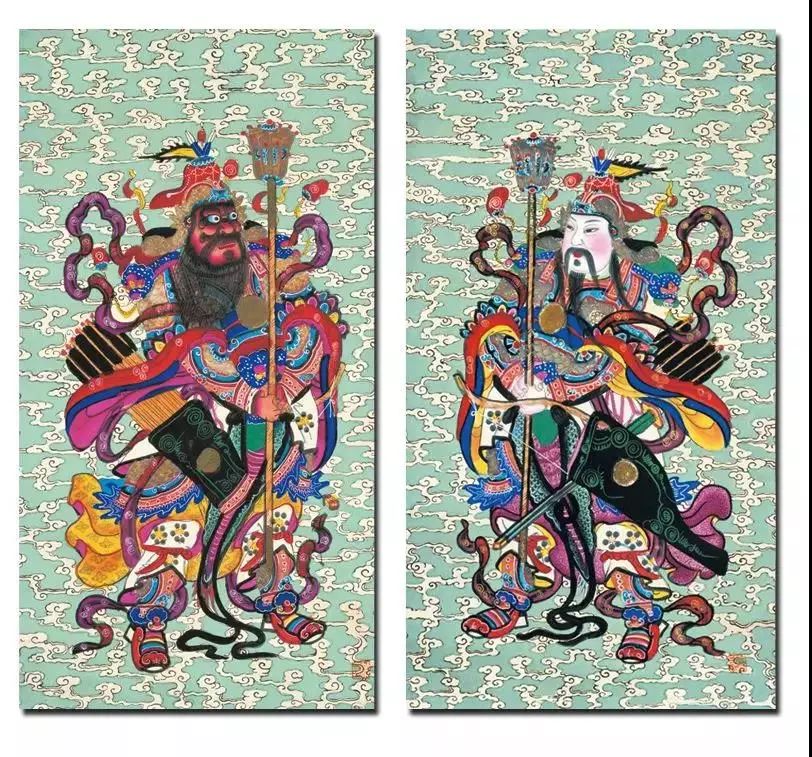              《将军门神》 故宫