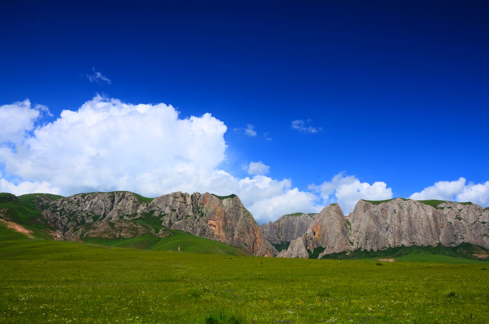 甘南川北行之(4)----夏河白石崖_游记