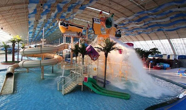 大连香洲温泉 水上乐园 瓦房店温泉门票(带您走进欢乐水世界)
