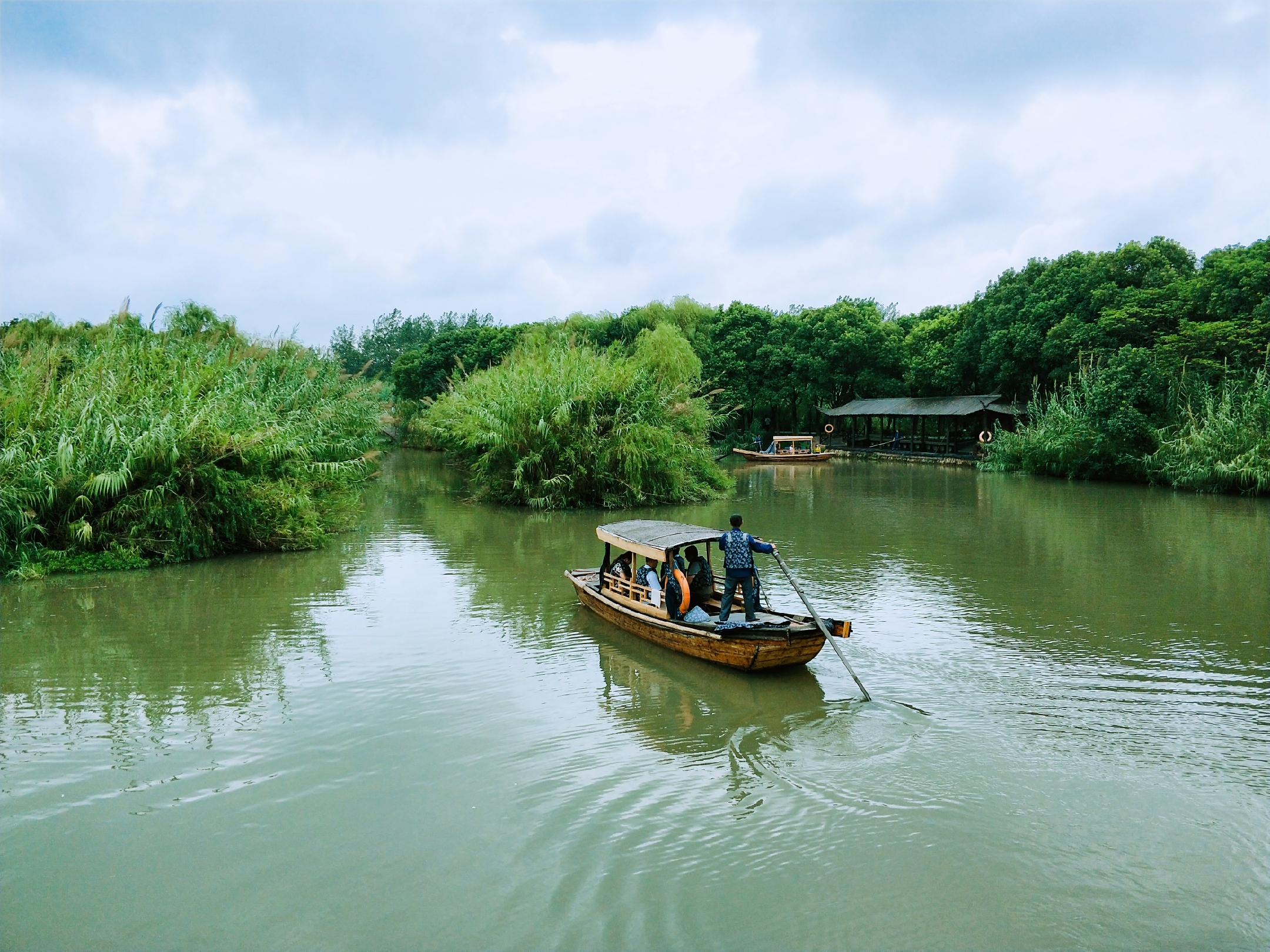 在最美的金秋邂逅江南水乡风情get沙家浜景区深度游新玩法