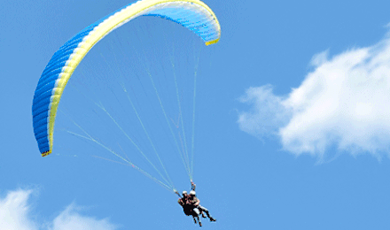 美娜多滑翔伞 鸟瞰美娜多/布纳肯壮丽海景 含gopro使用 免费赠送sd卡