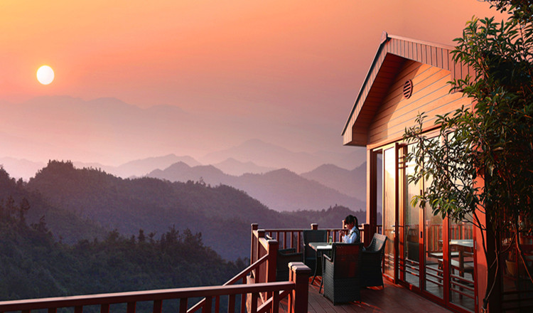 赣州大余大龙山生态酒店 2天1晚双人套餐 (山景房1晚 双人丫山门票