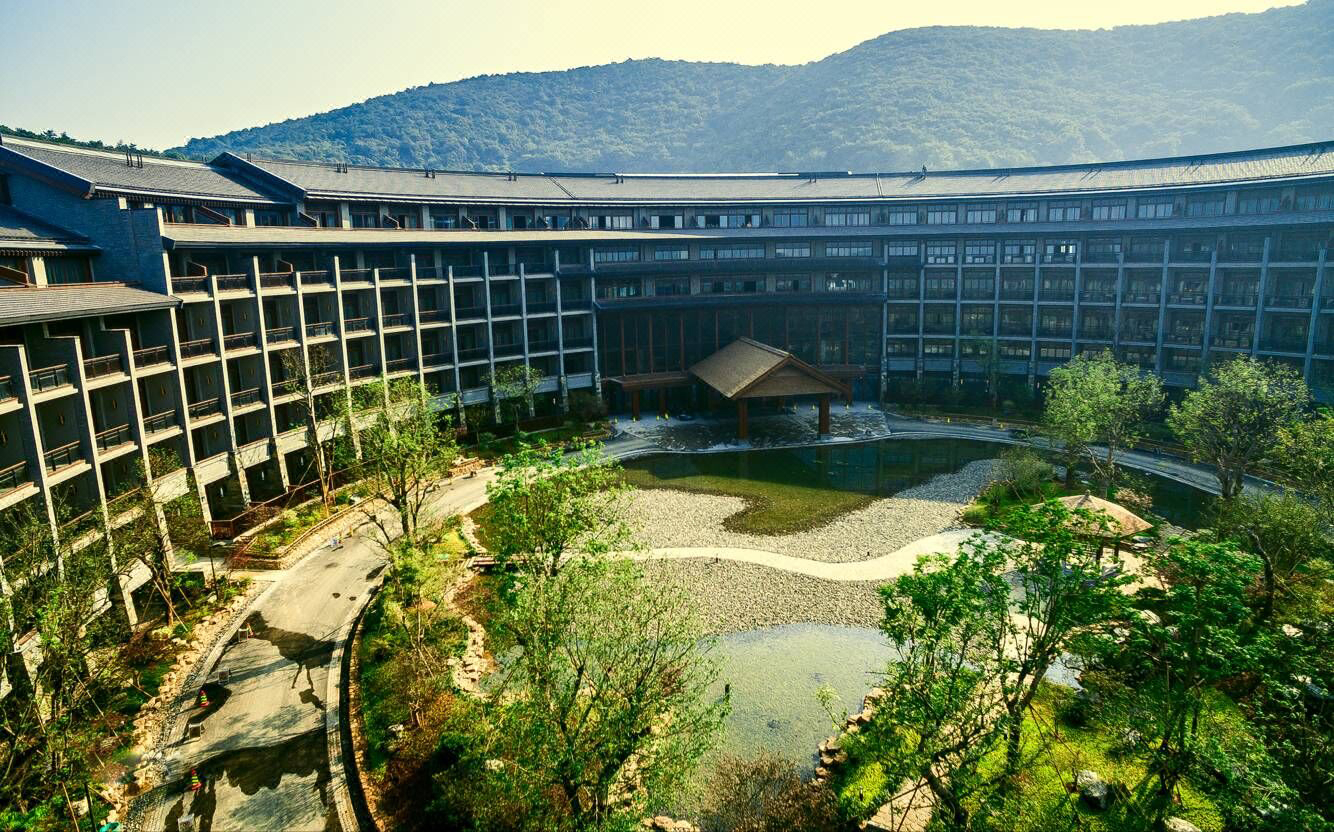 无锡灵山拈花湾君来波罗蜜多酒店2天1晚套餐景观房双早2张拈花湾门票