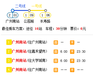 上下九步行街怎么坐地铁去广州塔近?