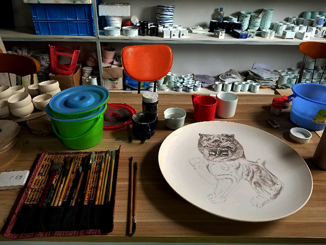 景德镇“碰瓷”