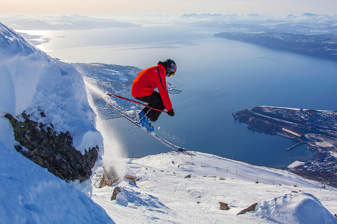 挪威滑雪圣地图片