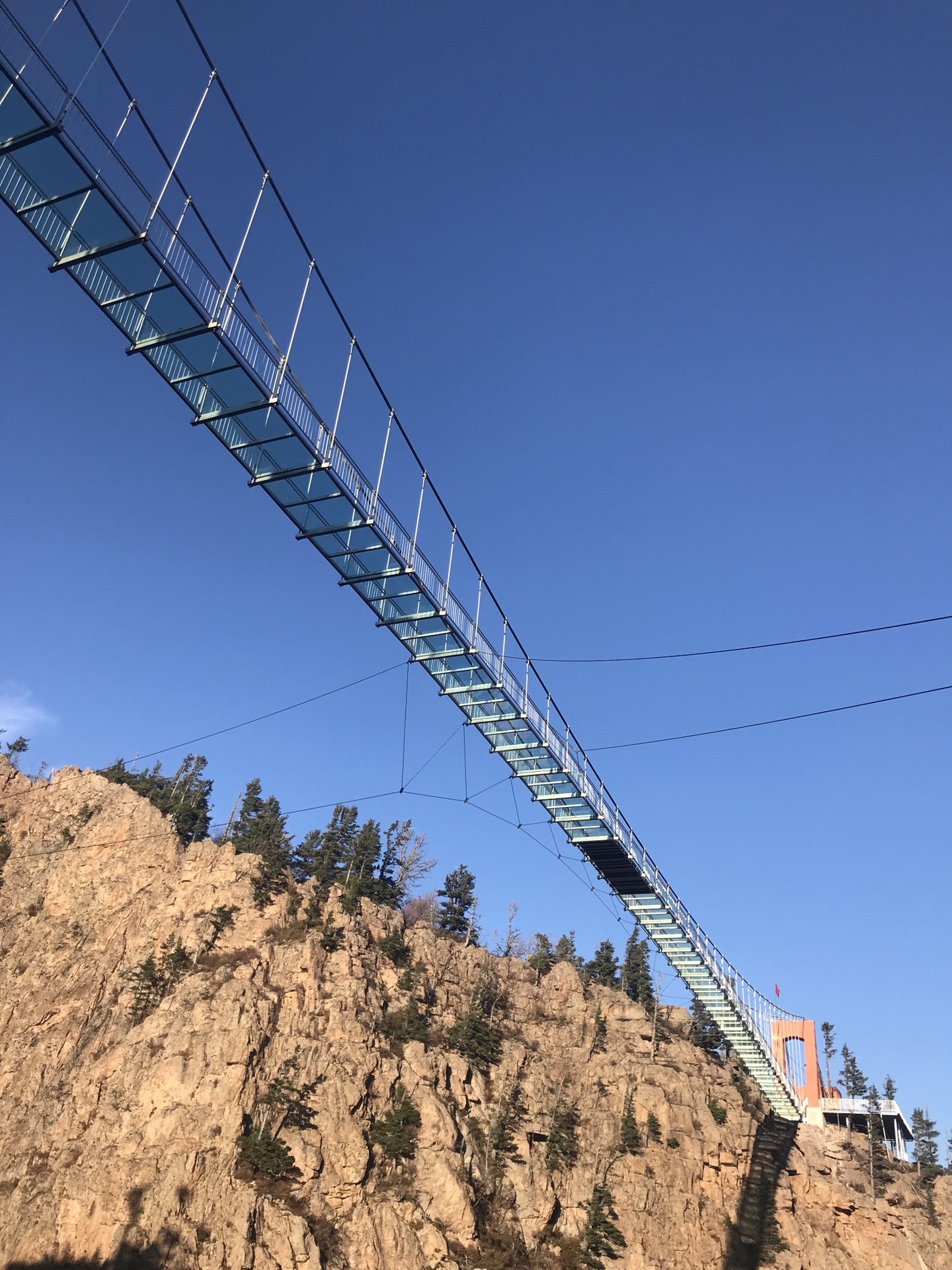 罗勒密山鸳鸯峰玻璃栈道,玻璃吊桥景区自驾游.