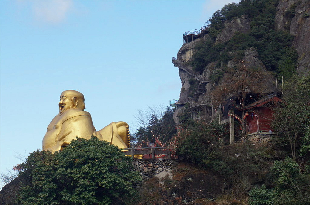 江南第一悬空寺 中华天然大立佛——建德大慈岩(70p)