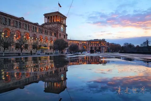 埃里温共和广场yerevan republican plaza