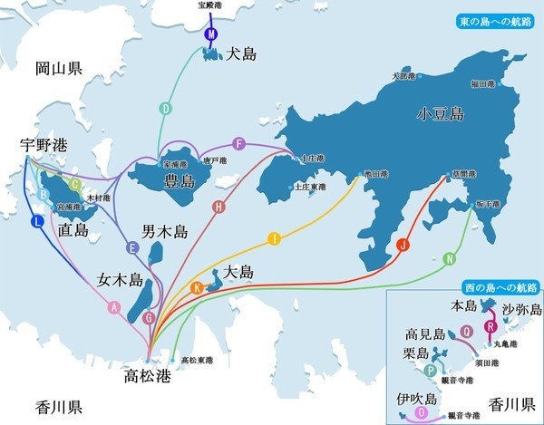 2019年瀨戶內海藝術節最強指南丨直島豐島小豆島男木島