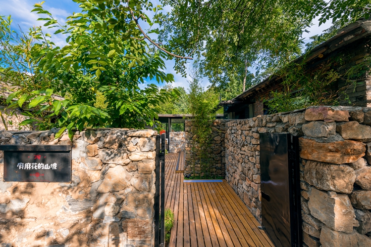 河北保定麻麻花的山坡小院