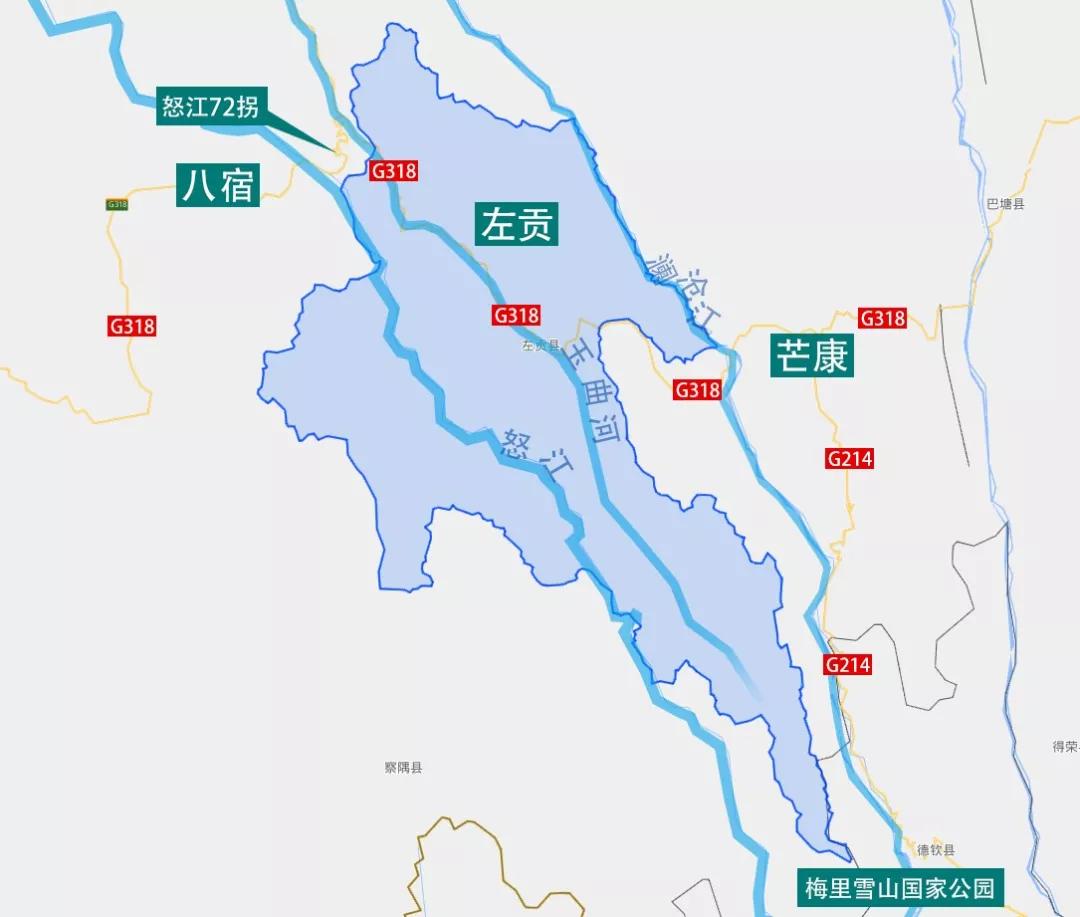 左贡——318上的"第一垭口"?