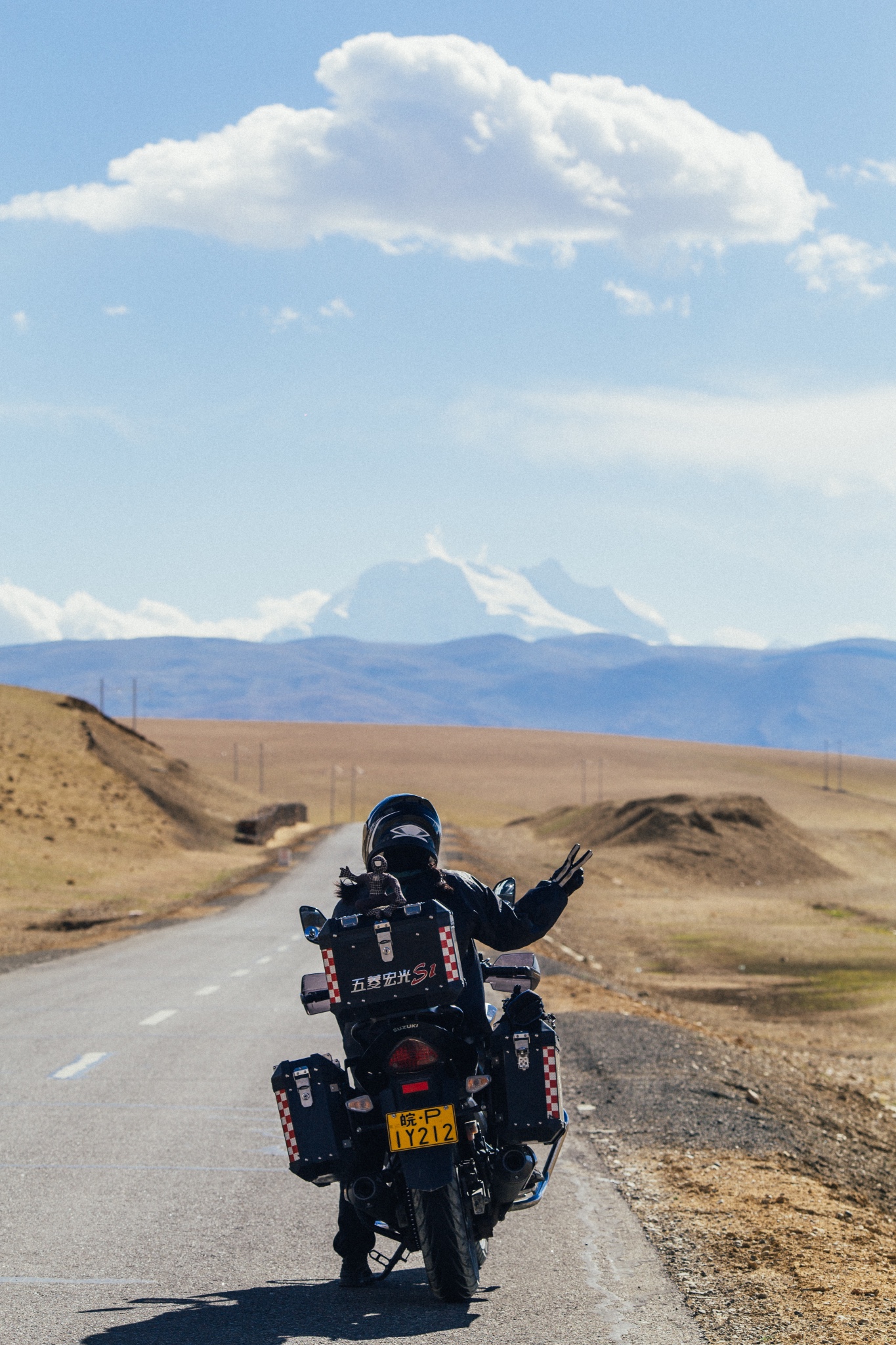 摩旅阿里八千里一车两人的风和自由