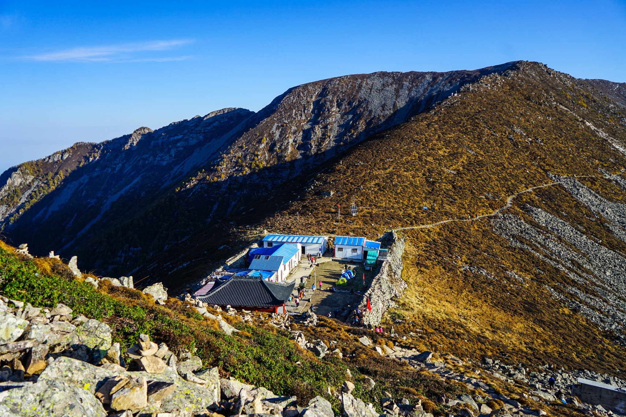 十月秦岭如画之太白山登顶