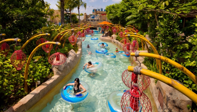 新加坡 自由行攻略                     新加坡水上探险乐园绝对是"