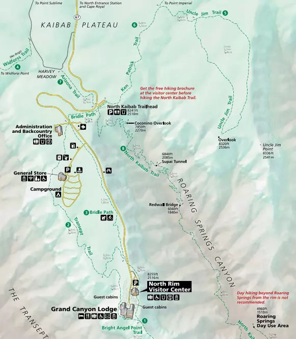 科羅拉多大峽谷旅遊 | 南峽,北峽,西峽有什麼區別