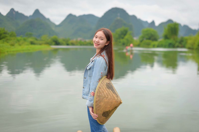 桂林(一)漓别的秋,海洋银杏黄 烟雨蒙蒙游桂林