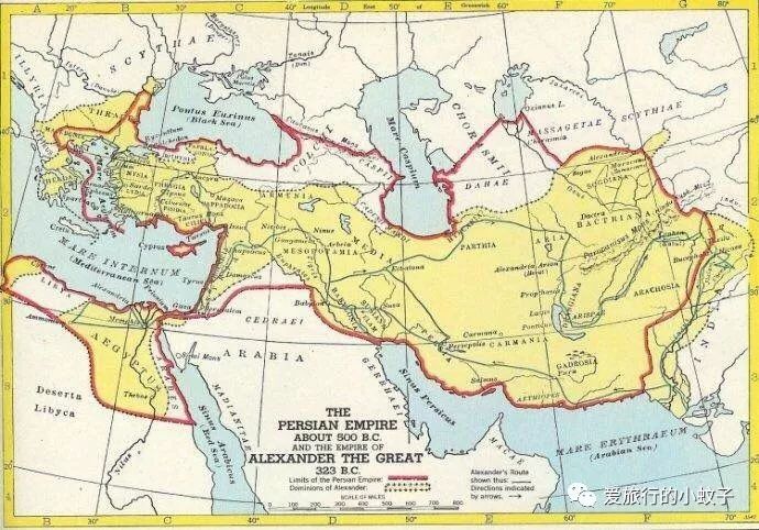                波斯帝国版图