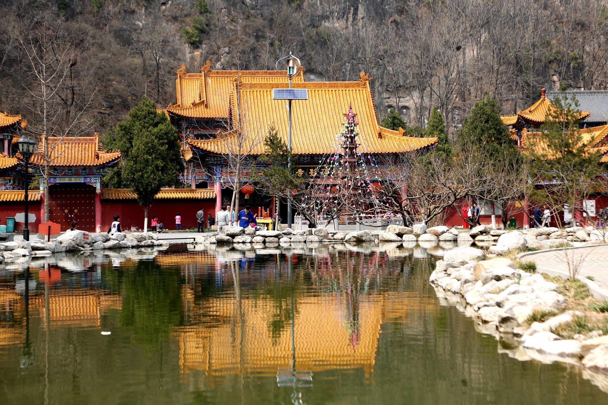 中原养生地,河南桃花园"净影寺"_游记