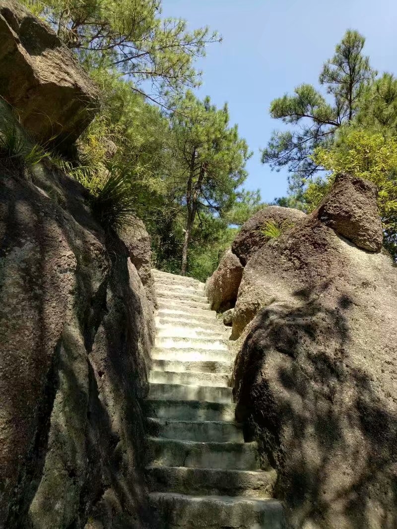 安微黄山石门峡游记