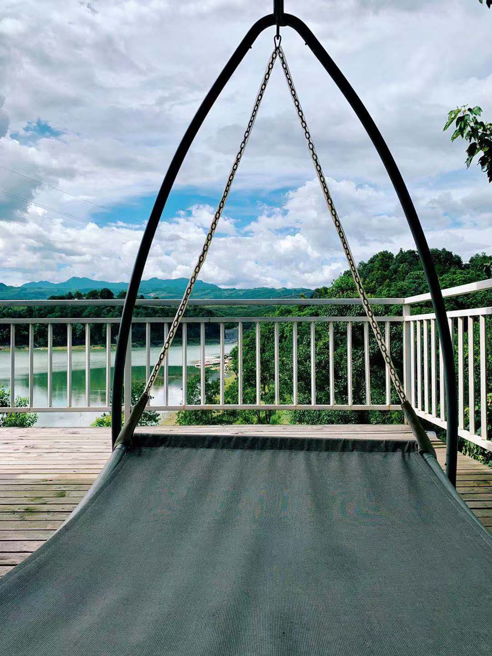 泰顺白鹤山庄丨在山上搭个帐篷好吗?有空调的那种