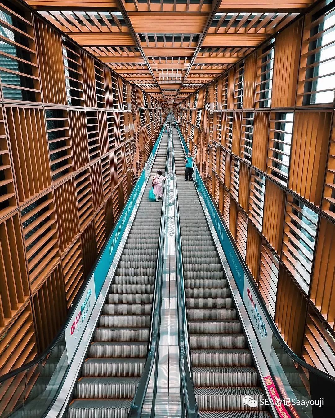 nu sentral超长手扶梯
