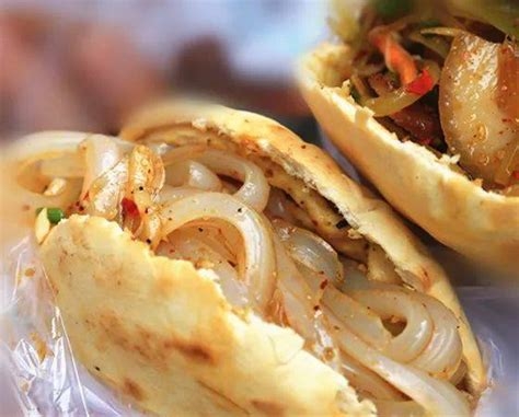 黑暗料理凉皮锅盔