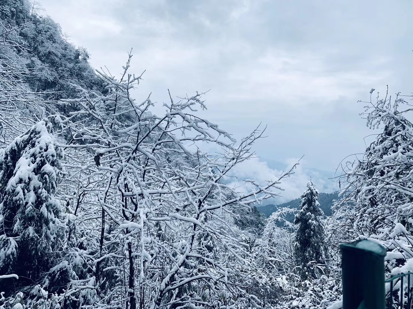 九峰山一日游冰雪云海