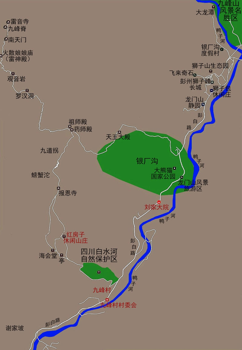 宁波九峰山地图图片
