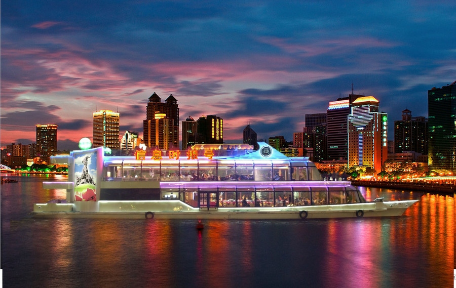 夜游(广发证券号)(花城明珠号)(信息时报号)(星之游轮号)观光游船船票