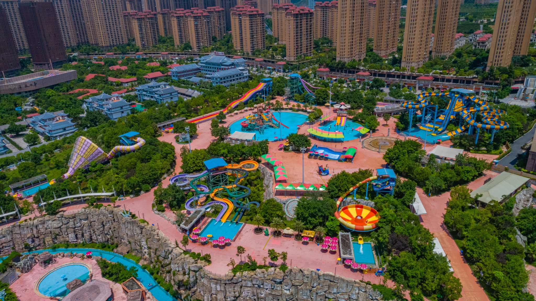 福建福州贵安水世界一场酷爽的夏日狂欢