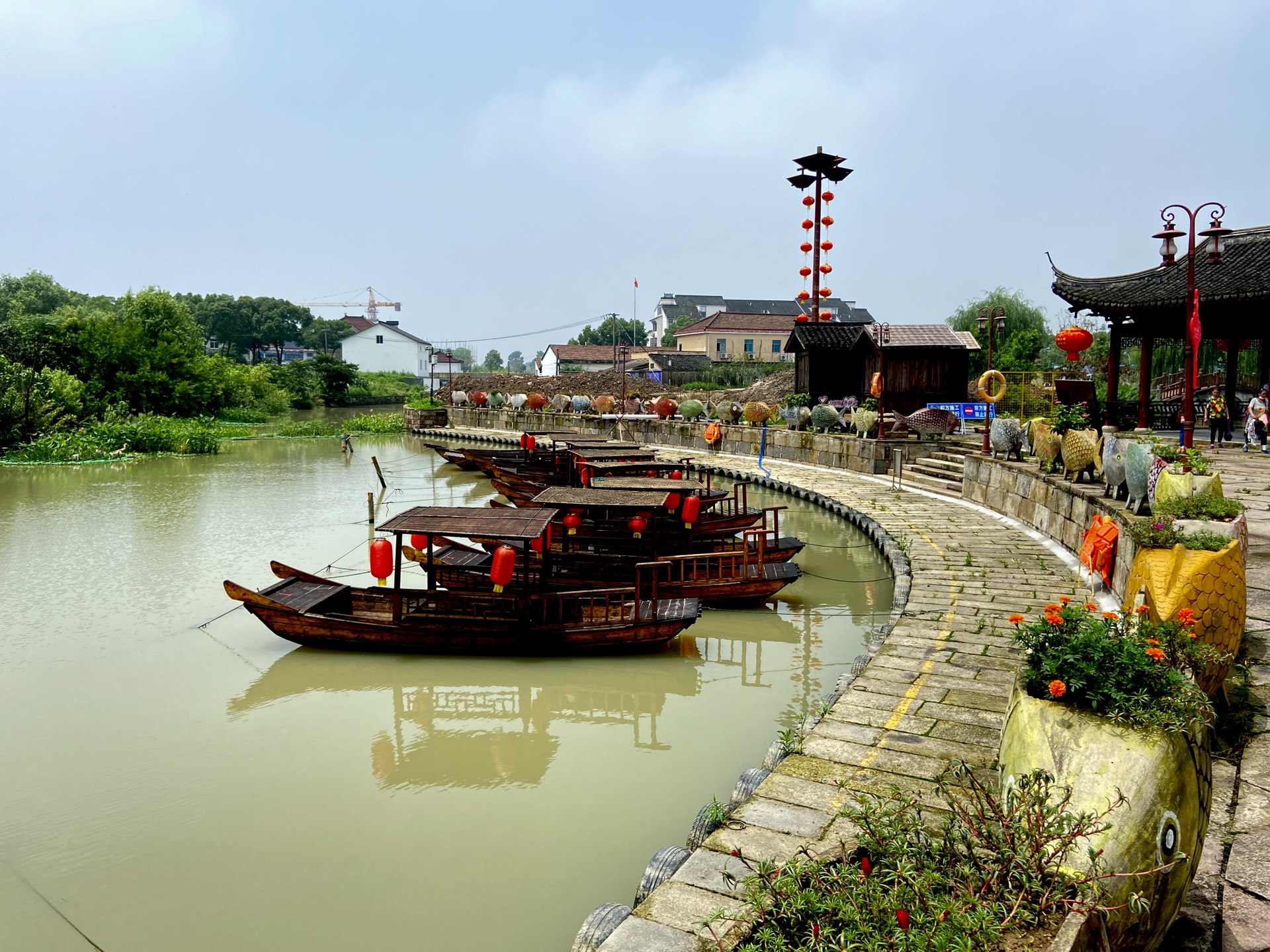 丝绸小镇——荻港古村