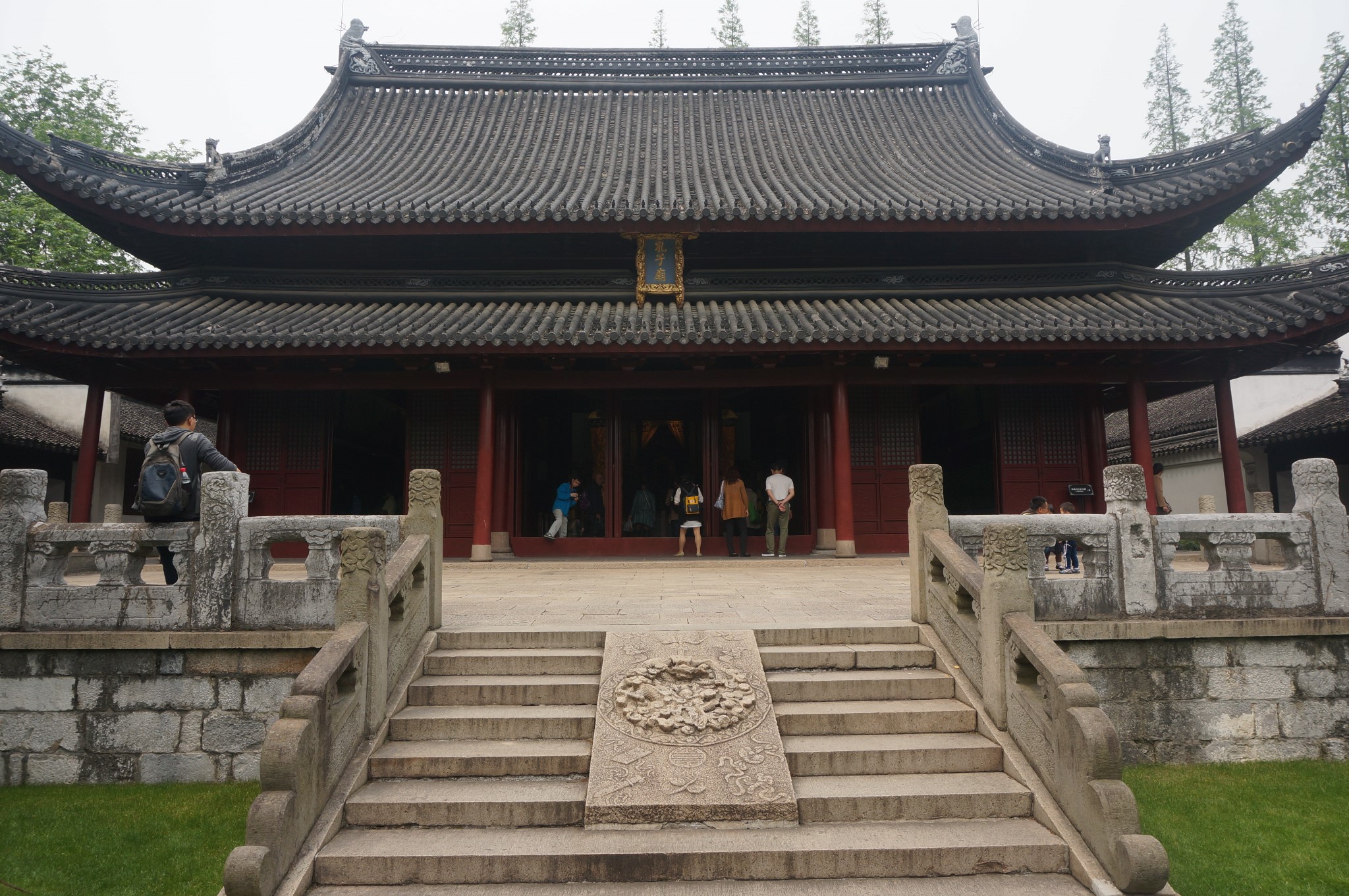 上海嘉定一日游—紫藤园,汇龙潭,州桥老街,嘉定博物馆