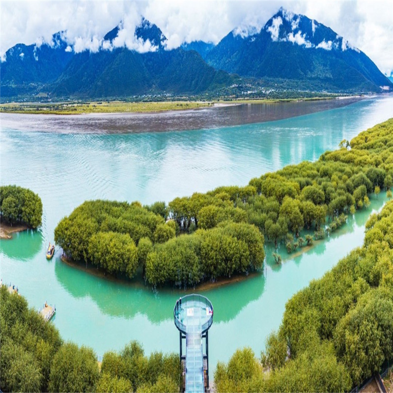 林芝雅尼湿地景区尼洋河观景台 玻璃栈道票