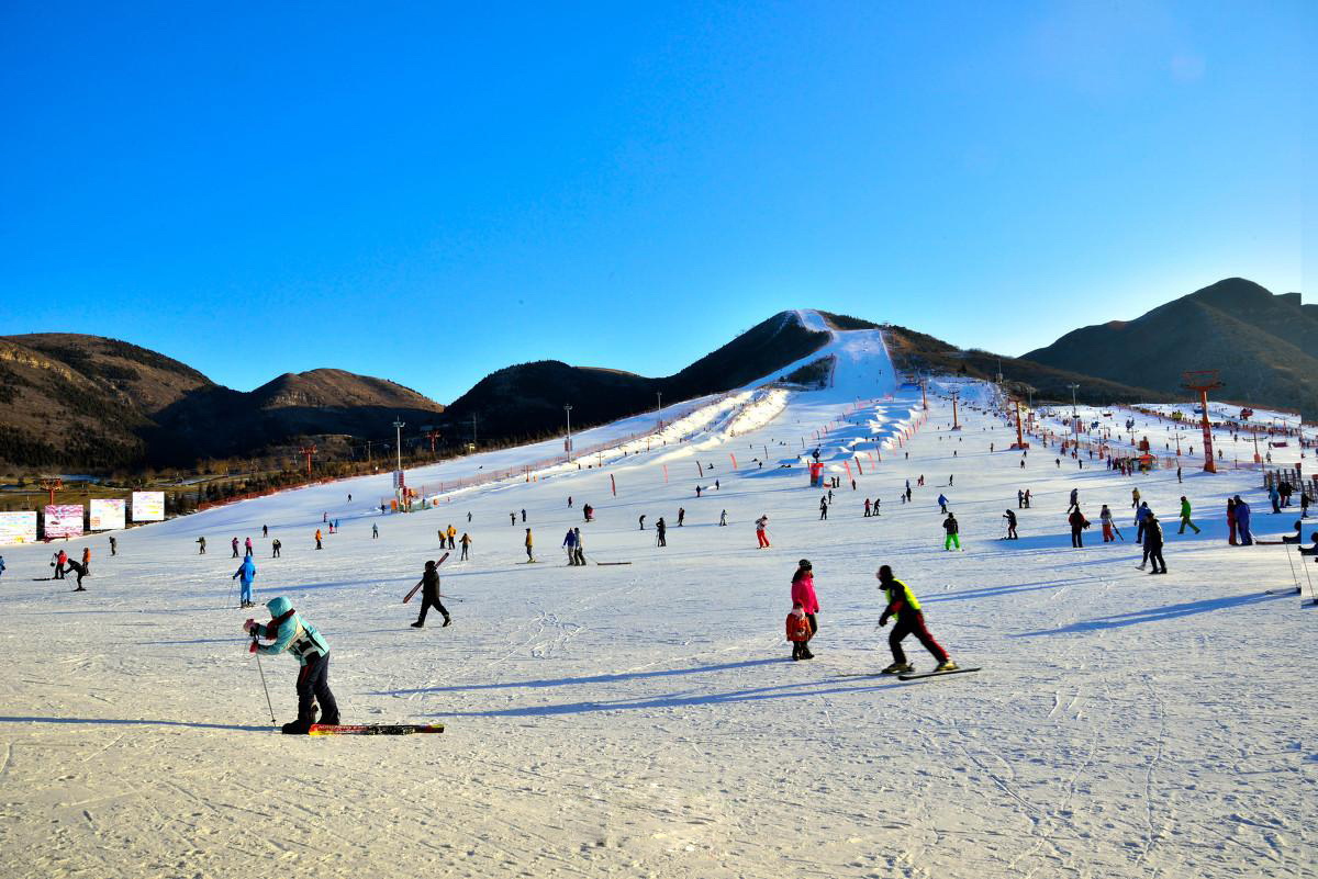 北京平谷渔阳滑雪场图片
