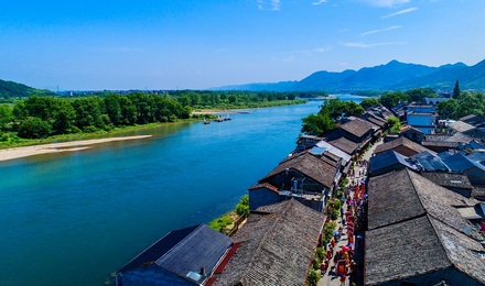 浙江麗水古堰畫鄉景區門票含雙程船票